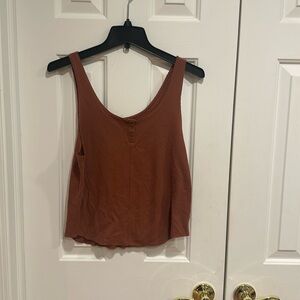 Women’s Nike Dri Fit tank top size small burnt orange color